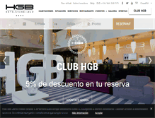 Tablet Screenshot of hotelgranbilbao.com
